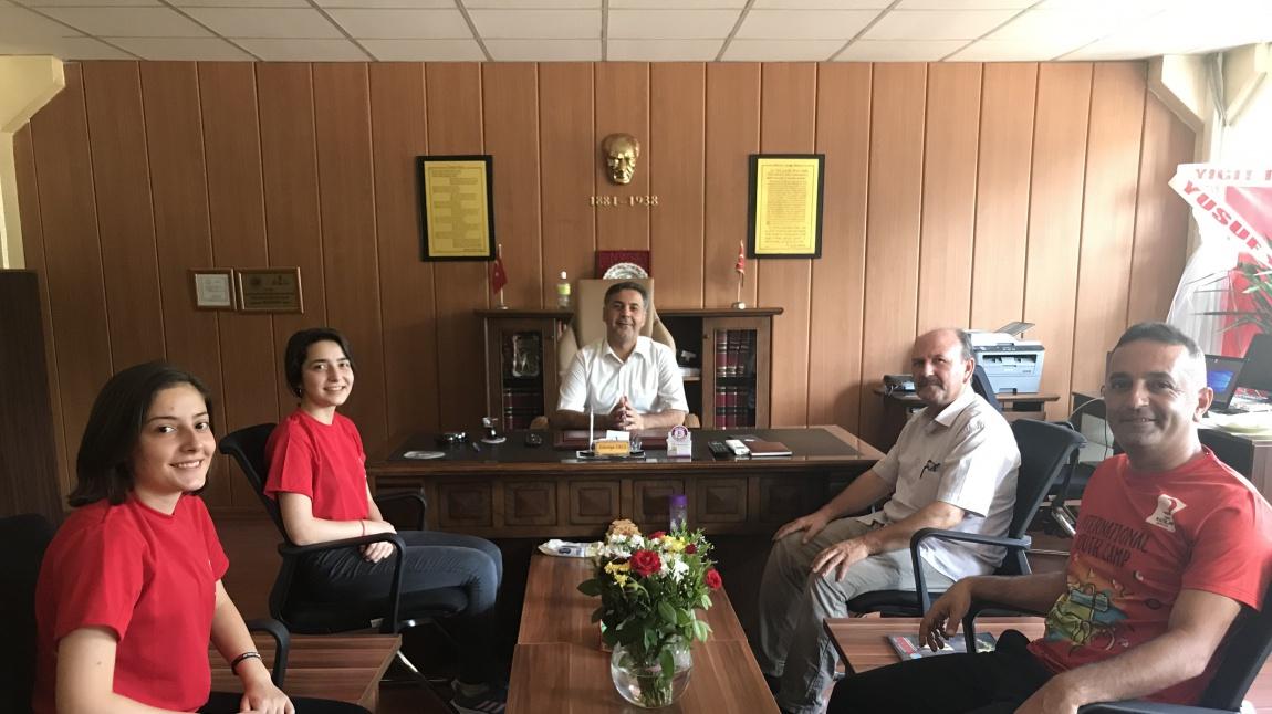 Türk Kızılay'ı Osmaniye Şube Başkanı Okulumuz Ziyaret Etti.